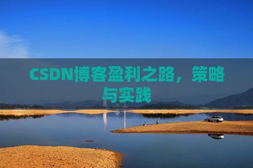 CSDN博客盈利之路，策略与实践